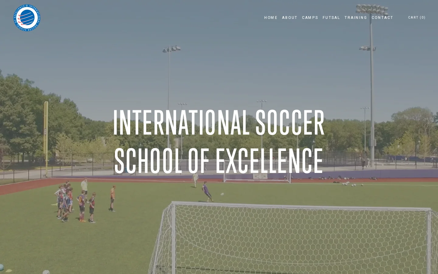 ISSE Homepage screenshot