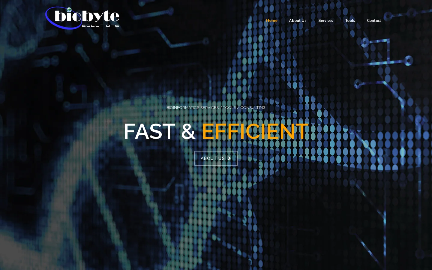 biobyte solutions GmbH Homepage screenshot