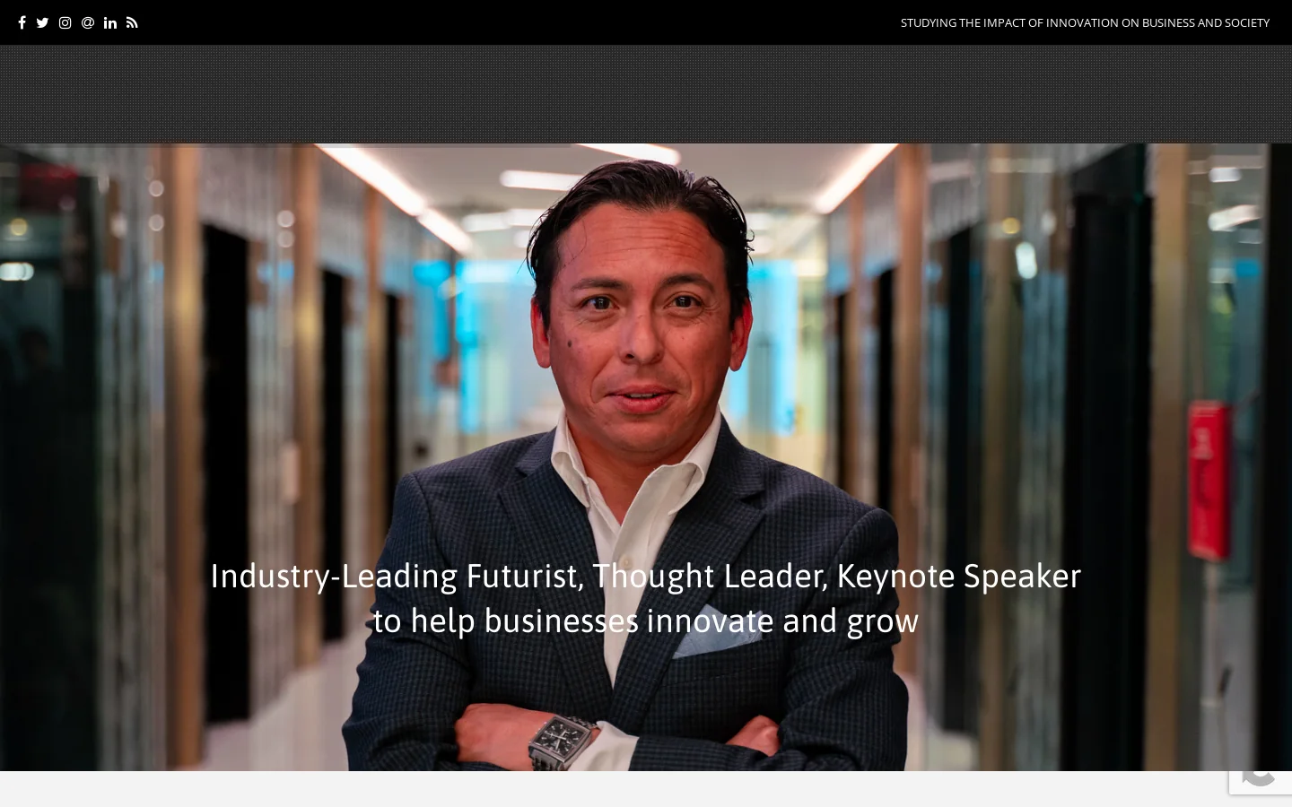 Brian Solis Homepage screenshot