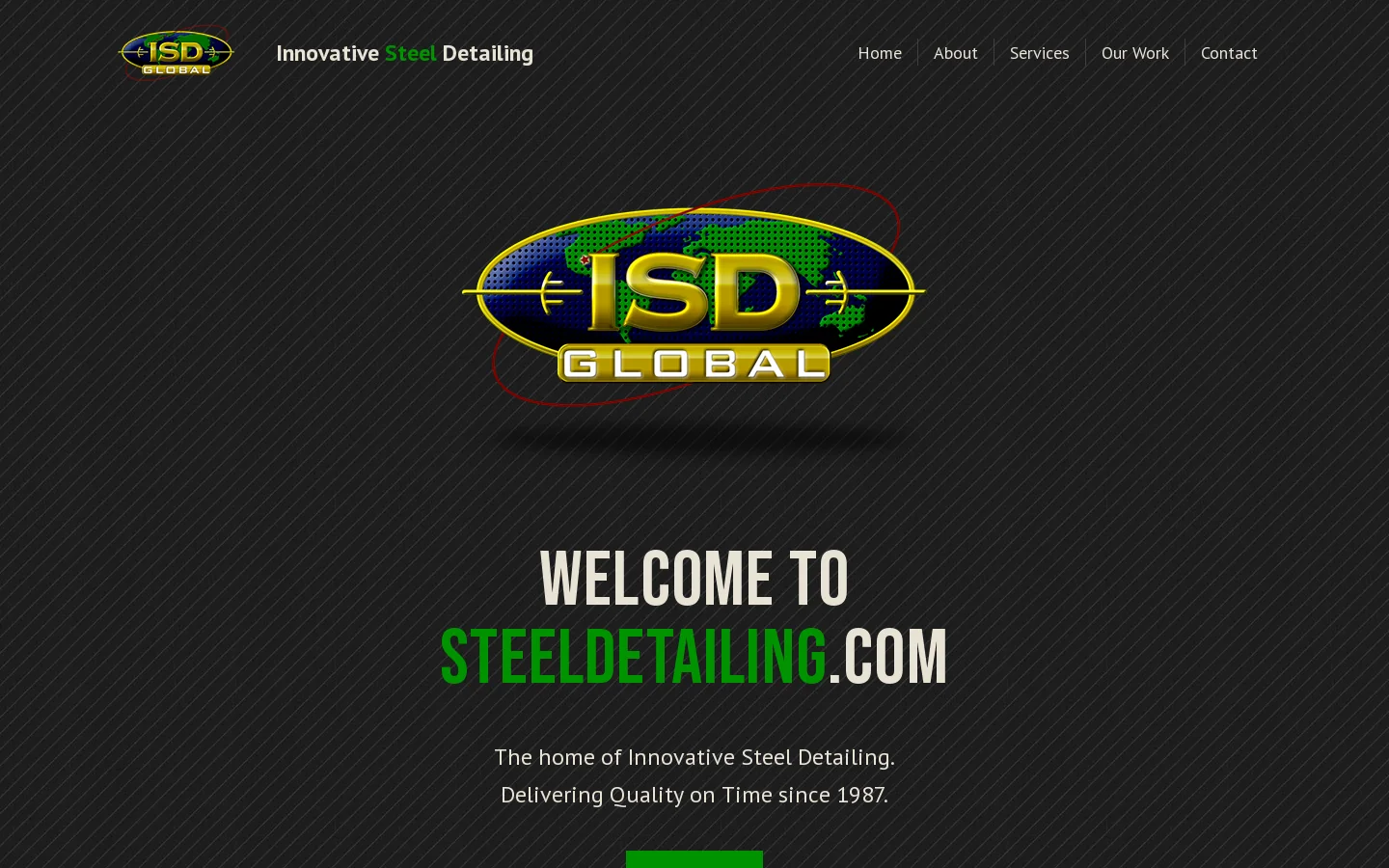 Innovative Steel Detailing – Delivering Quality on Time since 1987 Homepage screenshot