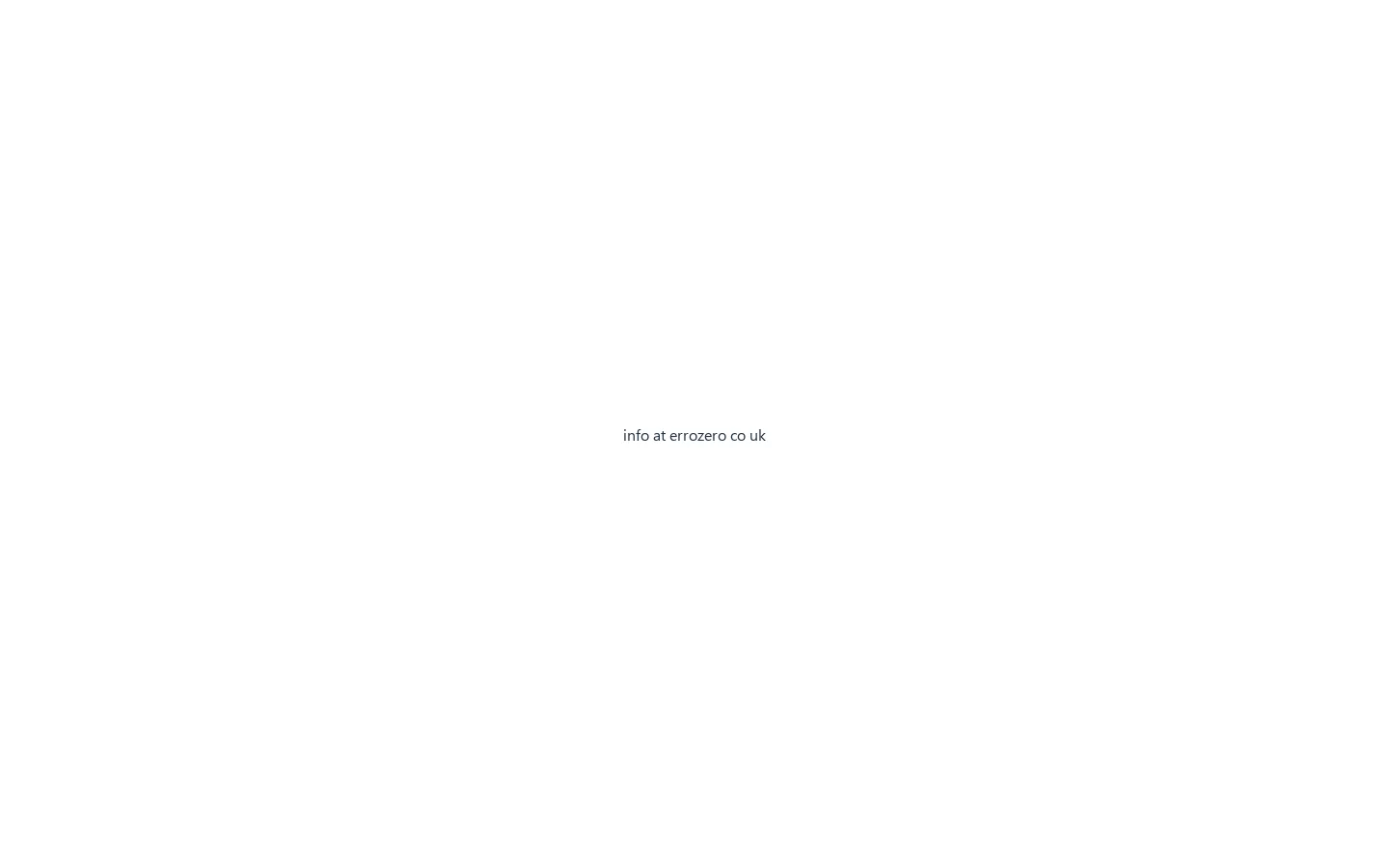 Errozero Homepage screenshot