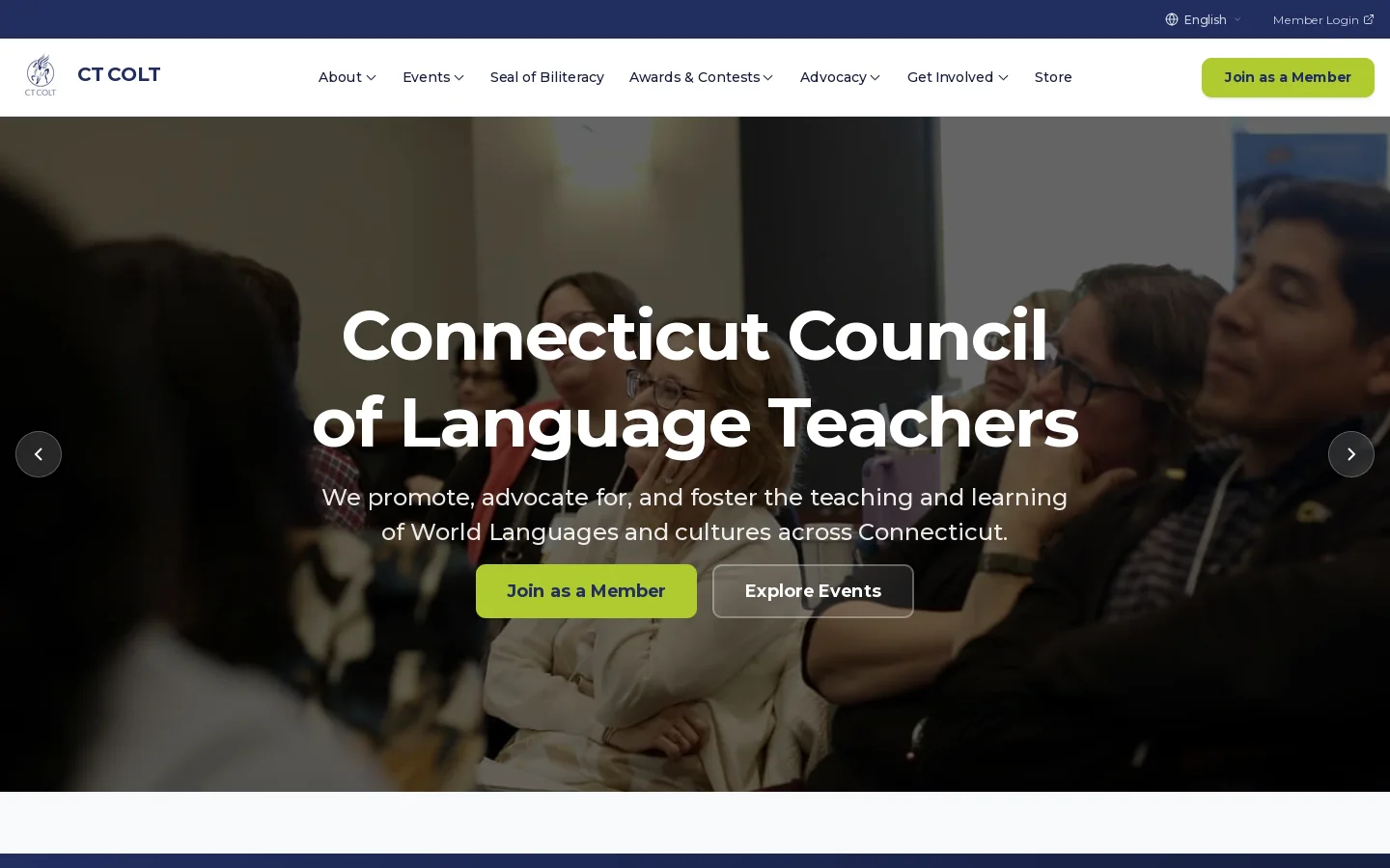 Home Homepage screenshot