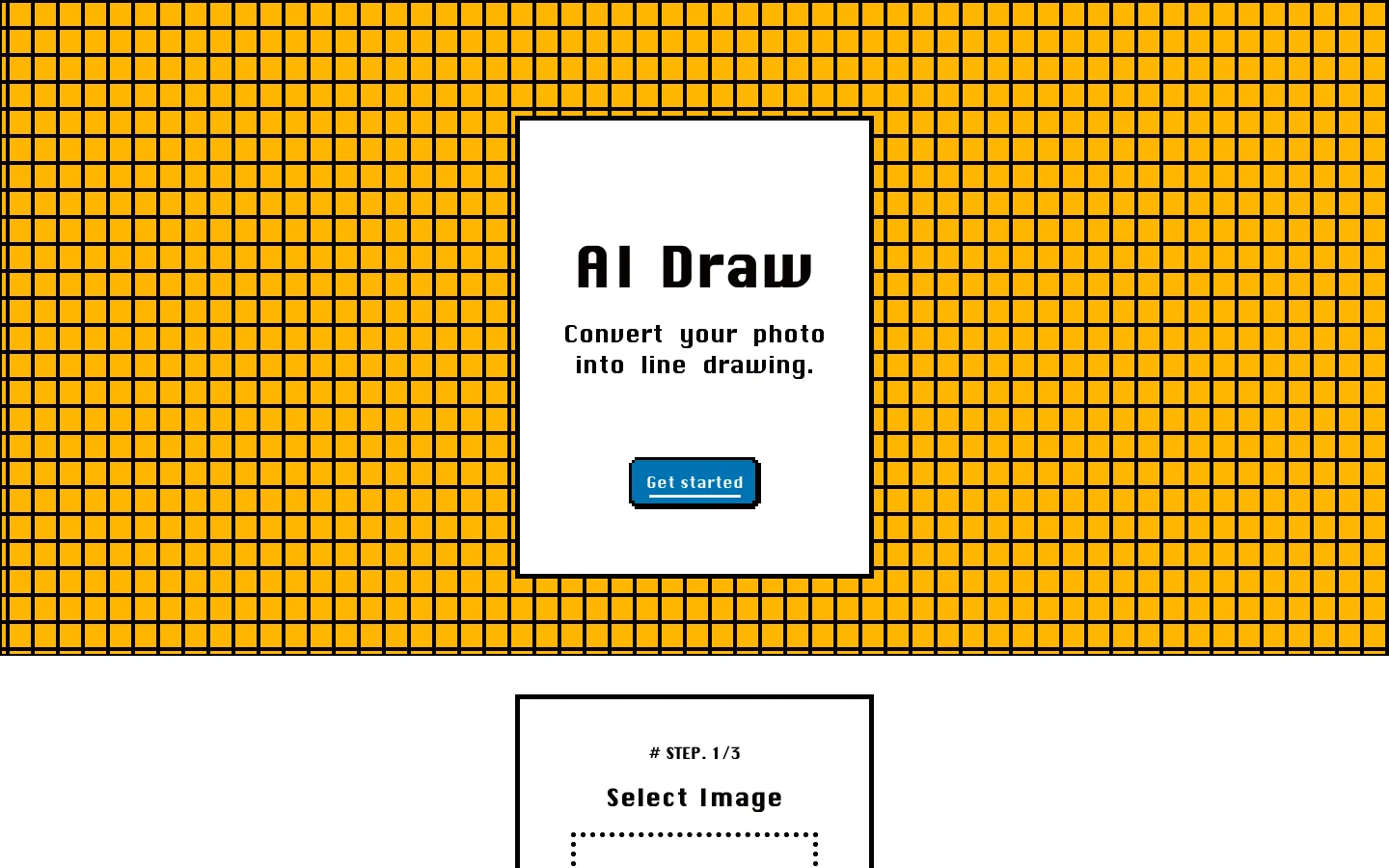 AI Draw Homepage screenshot