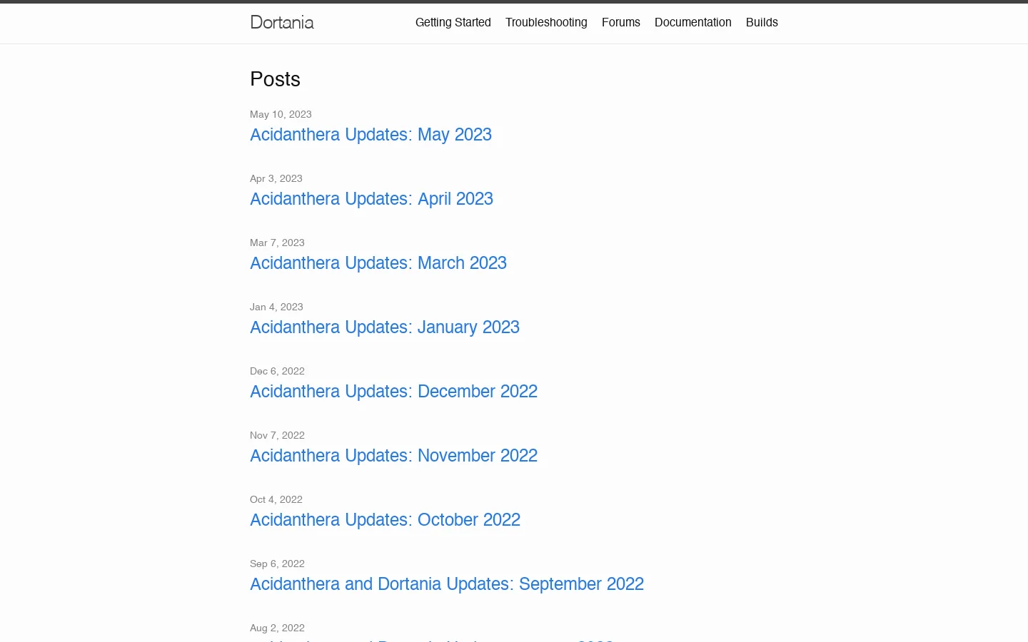 Dortania Homepage screenshot
