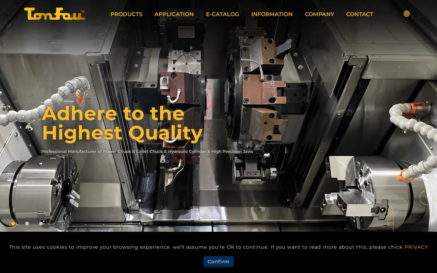 TON FOU Homepage screenshot