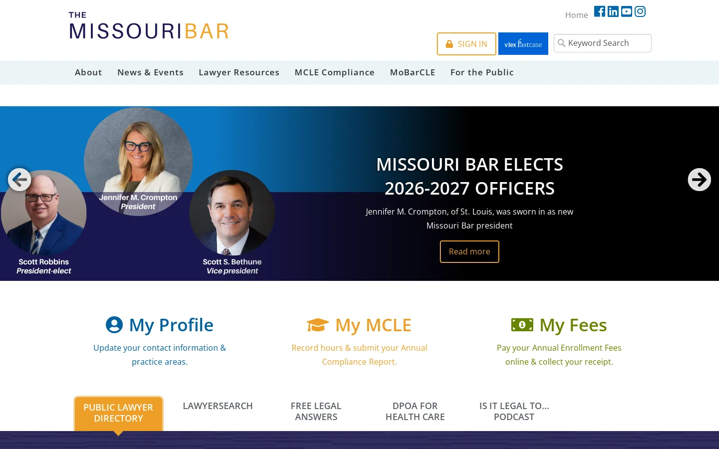 Home Homepage screenshot