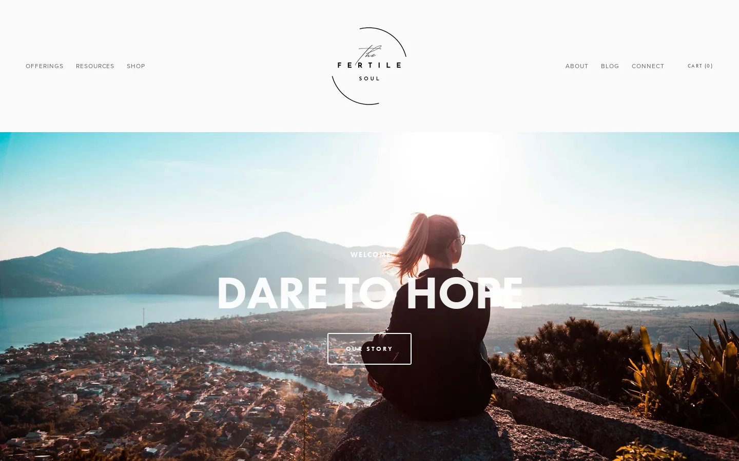 The Fertile Soul Homepage screenshot