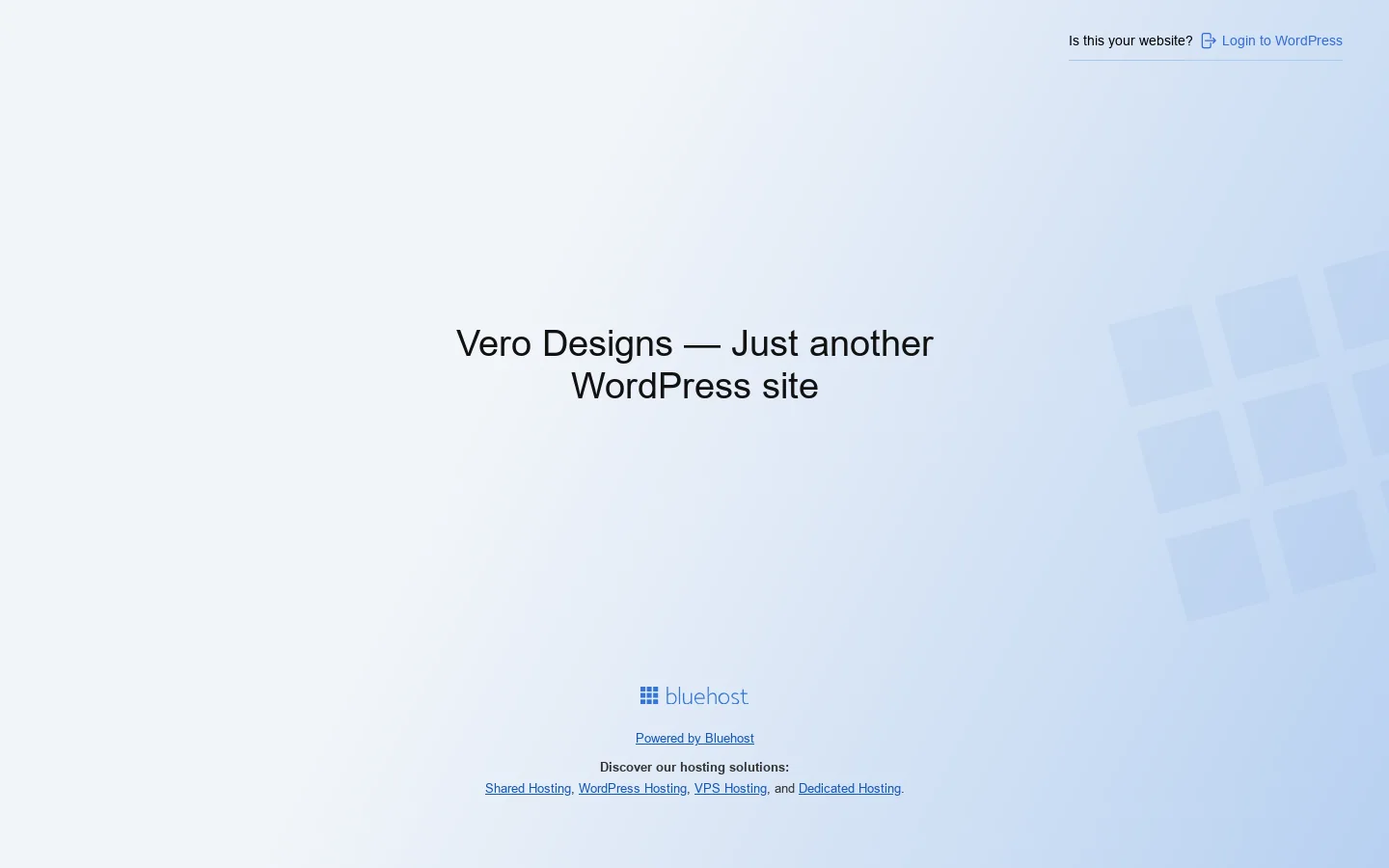 Vero Designs — Coming Soon Homepage screenshot