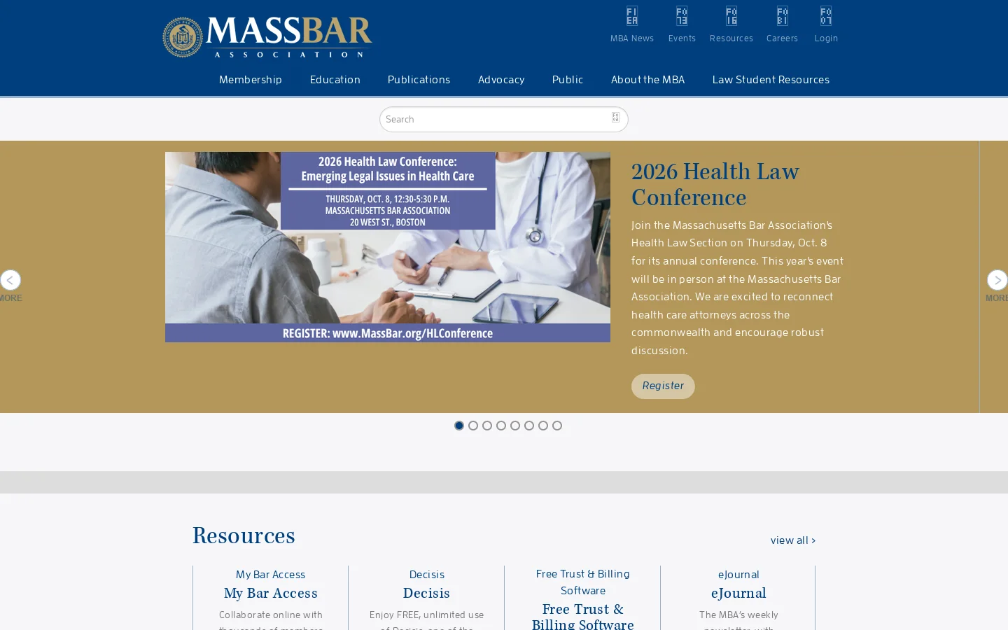 Home Homepage screenshot