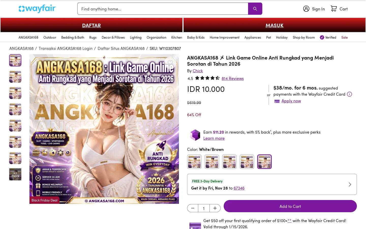 ANGKASA168 メ Link Game Online Anti Rungkad yang Menjadi Sorotan di Tahun 2026 Homepage screenshot