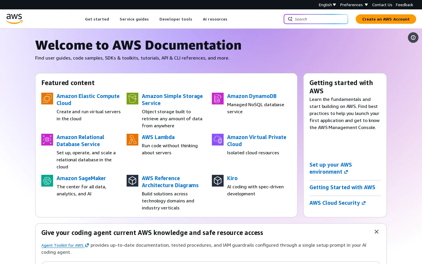 Amazon Q Developer CLI docs.aws.amazon.com Documentation for Amazon Q Developer CLI, covering setup, features, and practical usage. ↗ Homepage screenshot