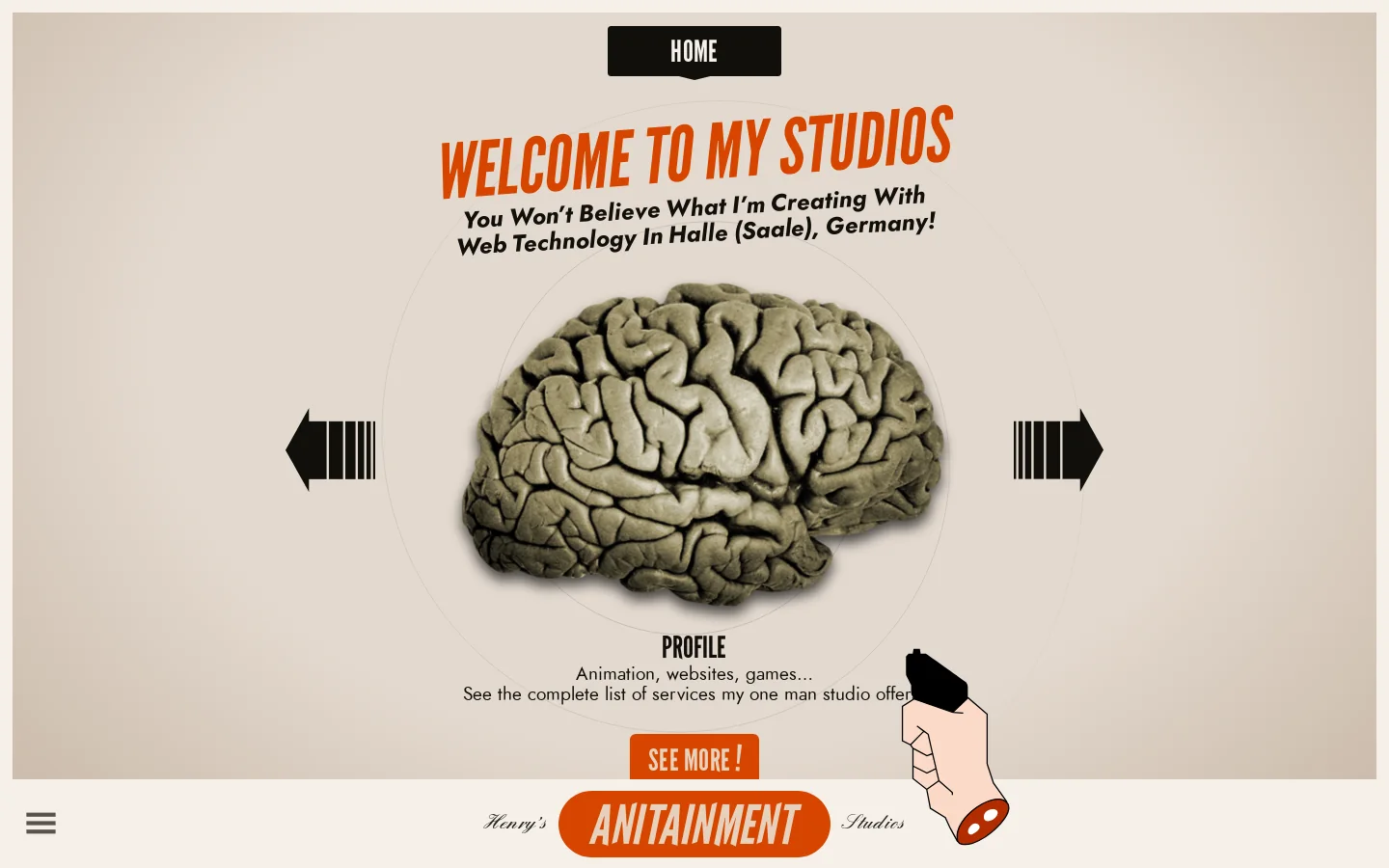 Anitainment Homepage screenshot