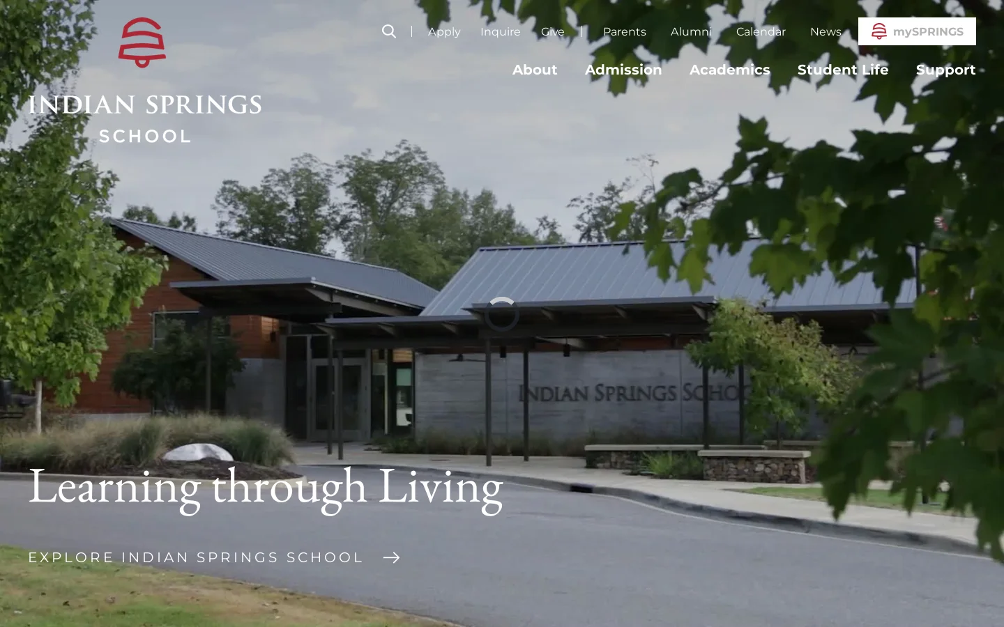 Private Day & Boarding School | Birmingham, AL Homepage screenshot