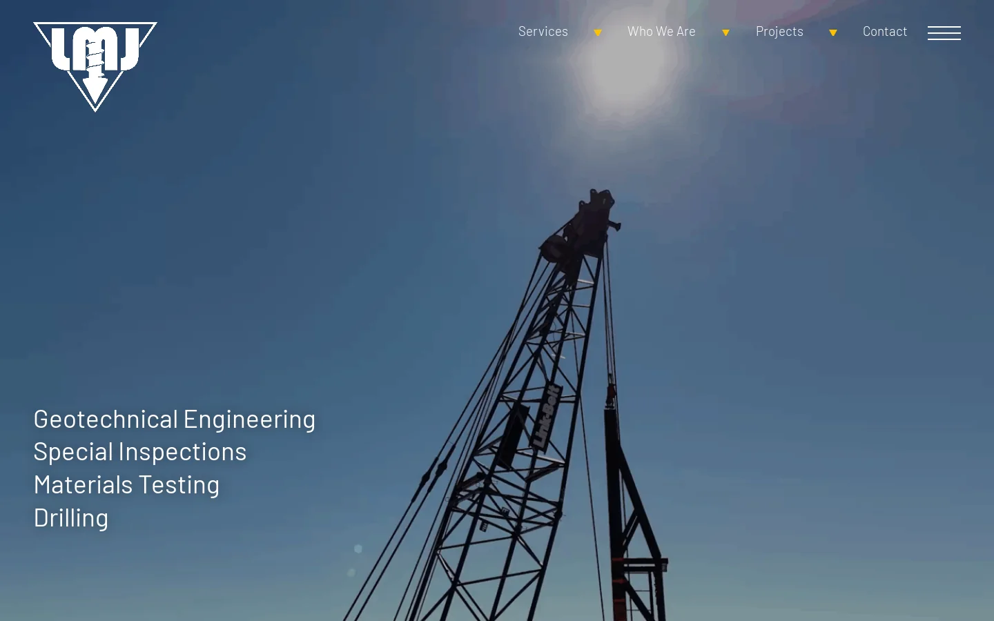LMJ Associates Homepage screenshot