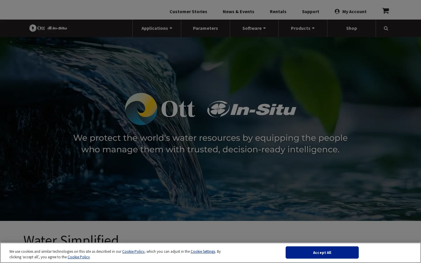 In-Situ Homepage screenshot