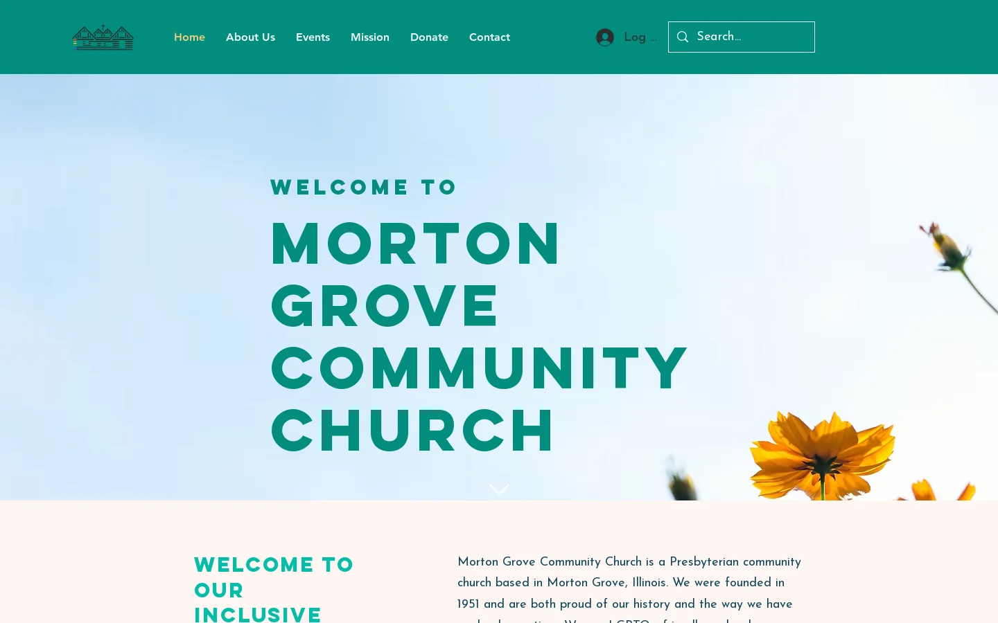 MGCC Presbyterian Homepage screenshot