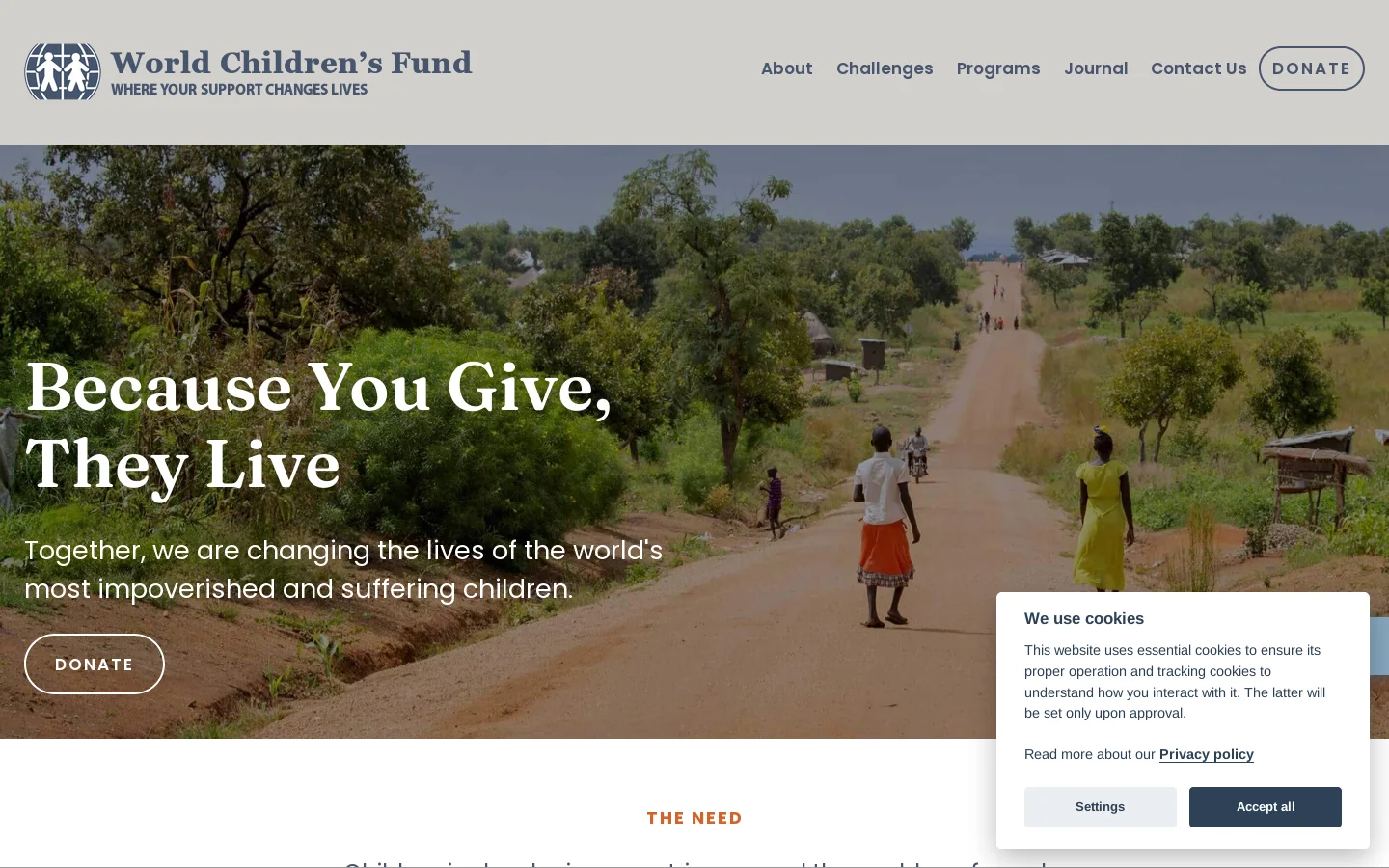 Home Homepage screenshot