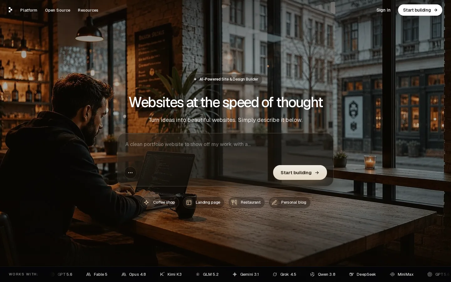 DevDojo Homepage screenshot