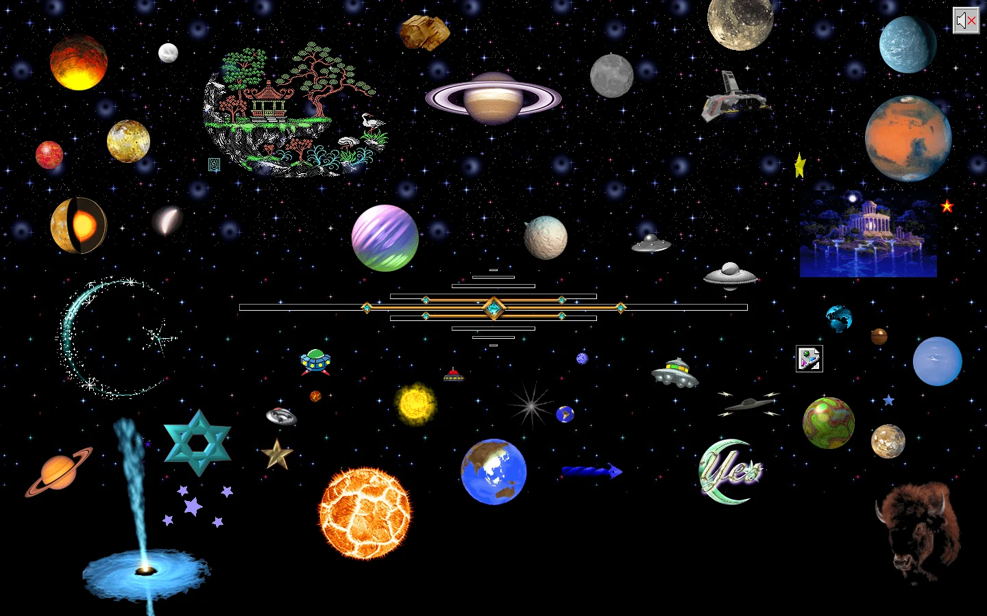 Cameron's World Homepage screenshot