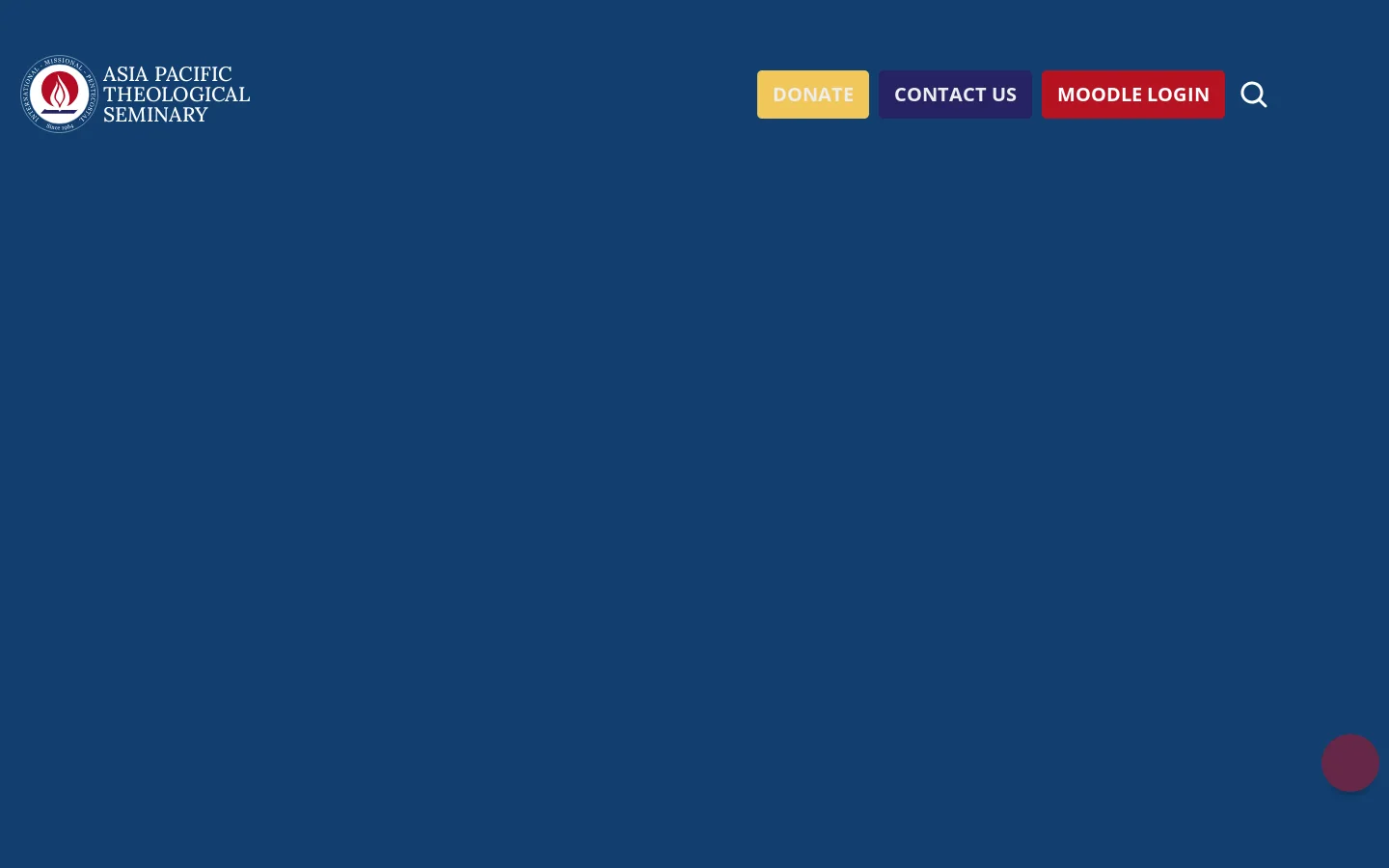 APTS Homepage screenshot