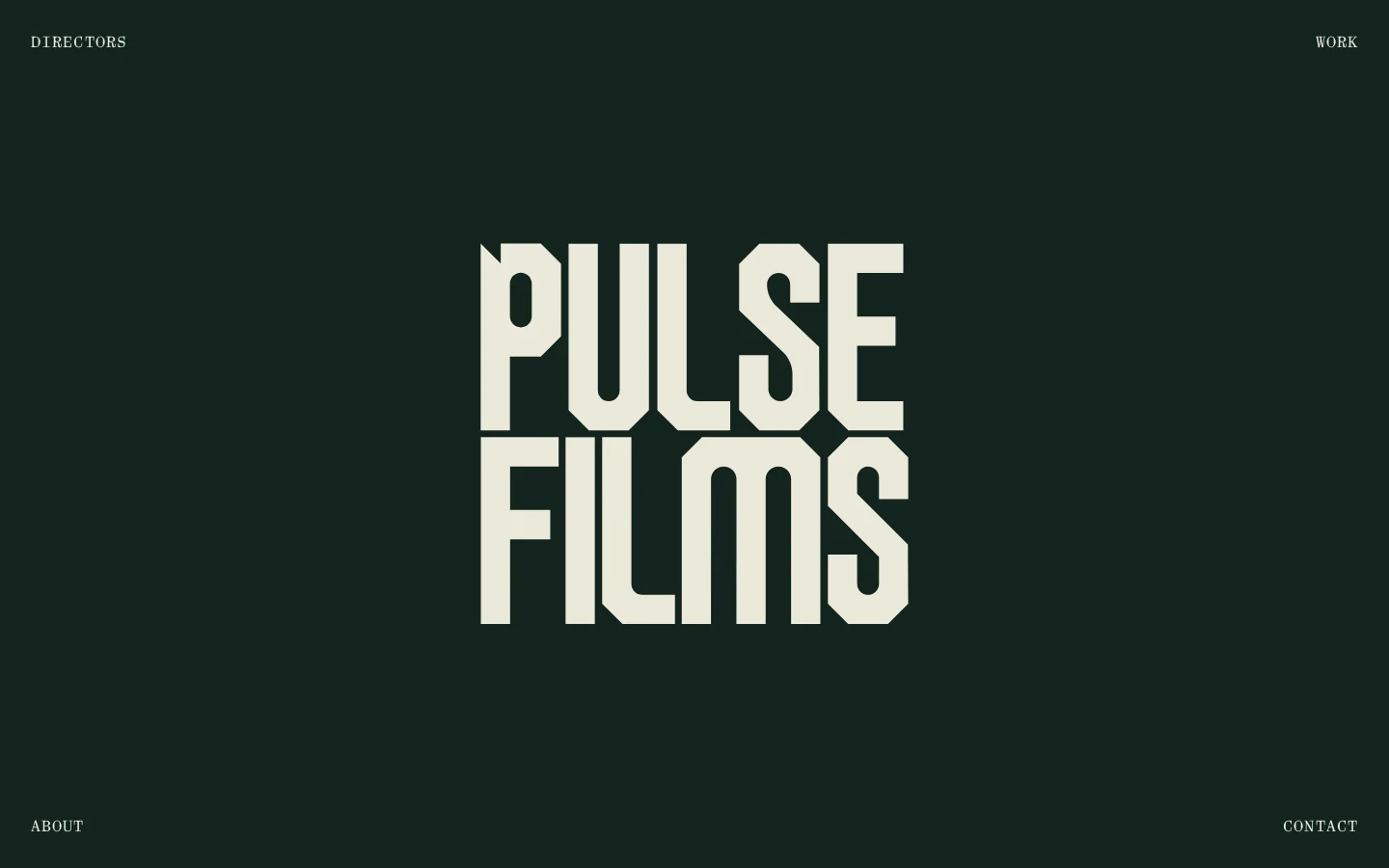 Pulse Films Homepage screenshot