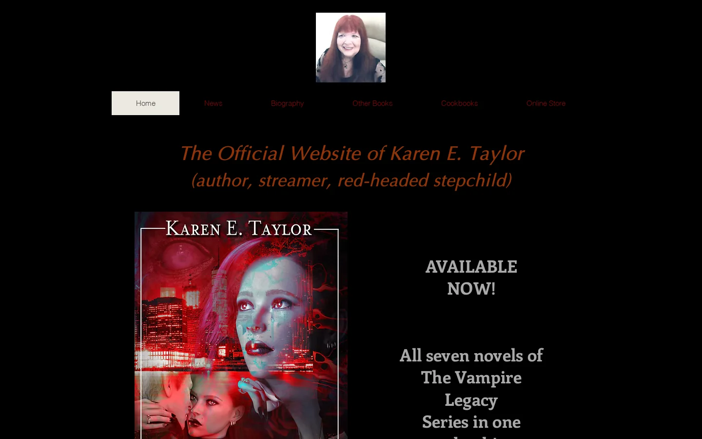 karenetaylor Homepage screenshot