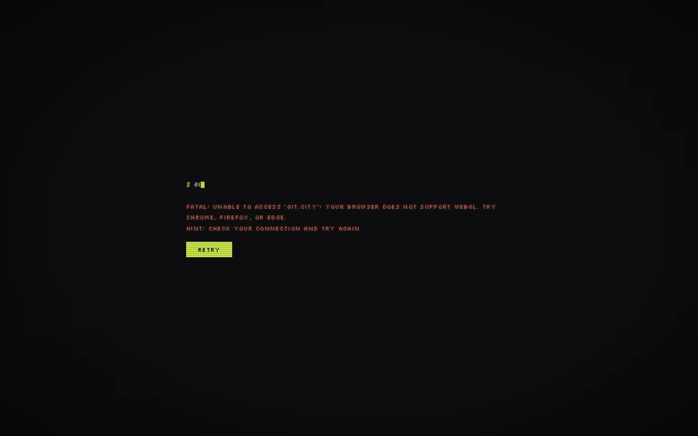 Git City - Your GitHub as a 3D City Homepage screenshot