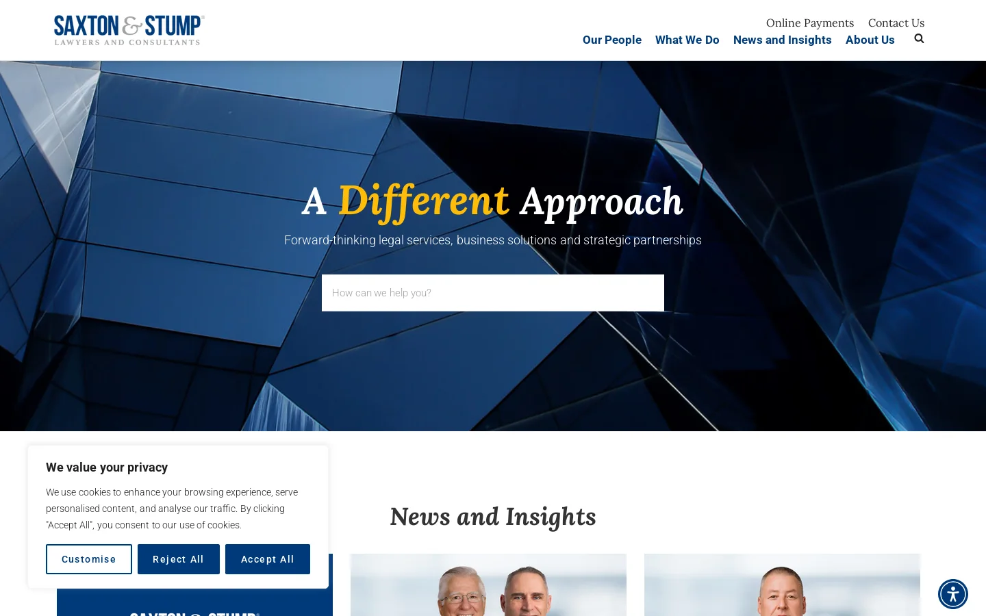 Steven L. O’Donnell, Ph.D. | Intellectual Property Attorney in Central PA Homepage screenshot