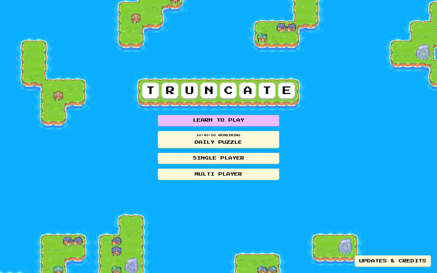 Truncate Homepage screenshot