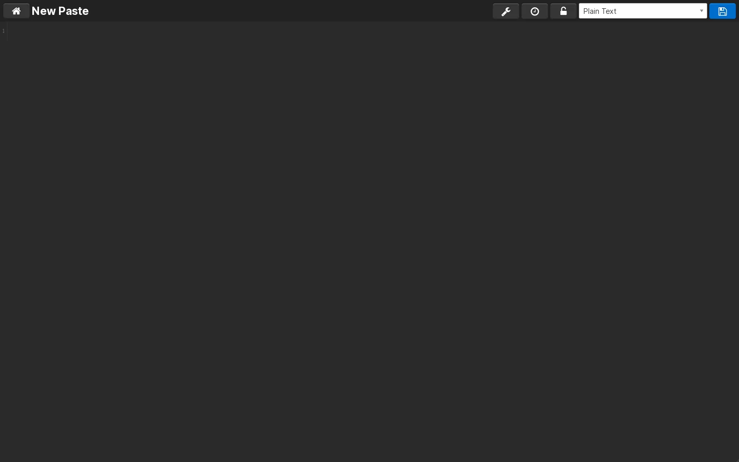 Spectre Homepage screenshot