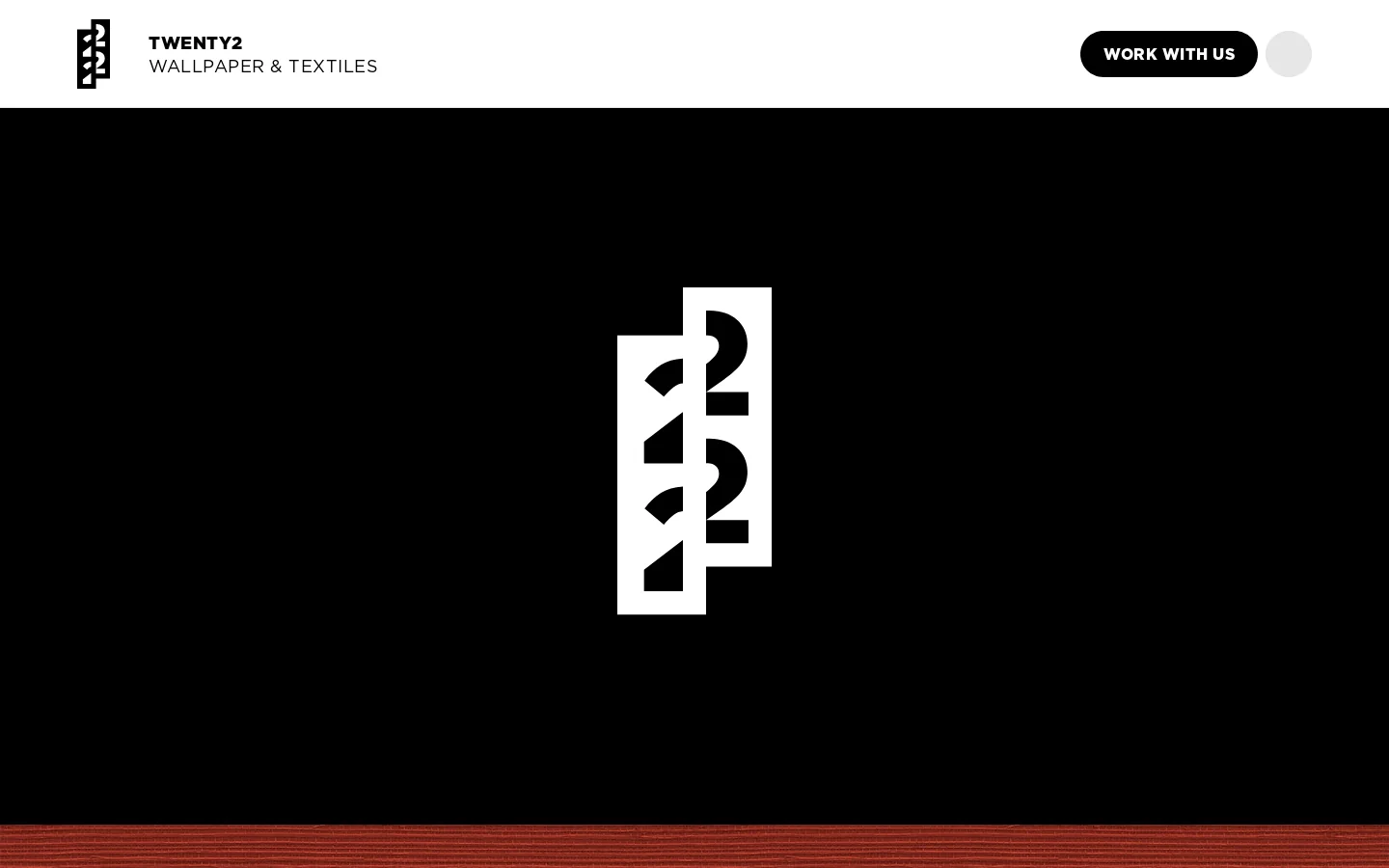 TWENTY2 WALLPAPER & TEXTILES Homepage screenshot