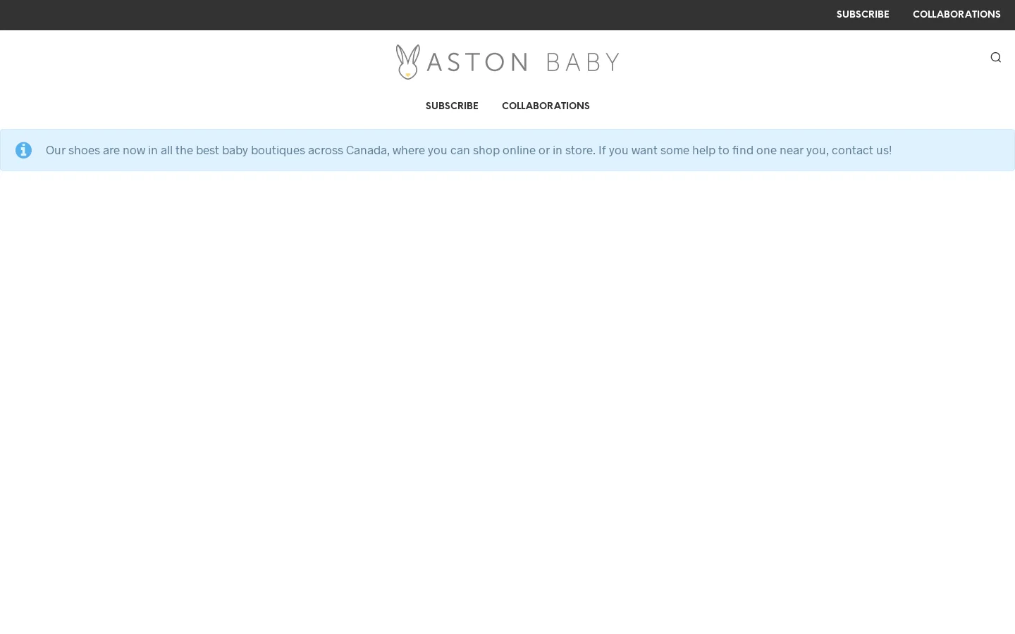 Aston Baby Homepage screenshot