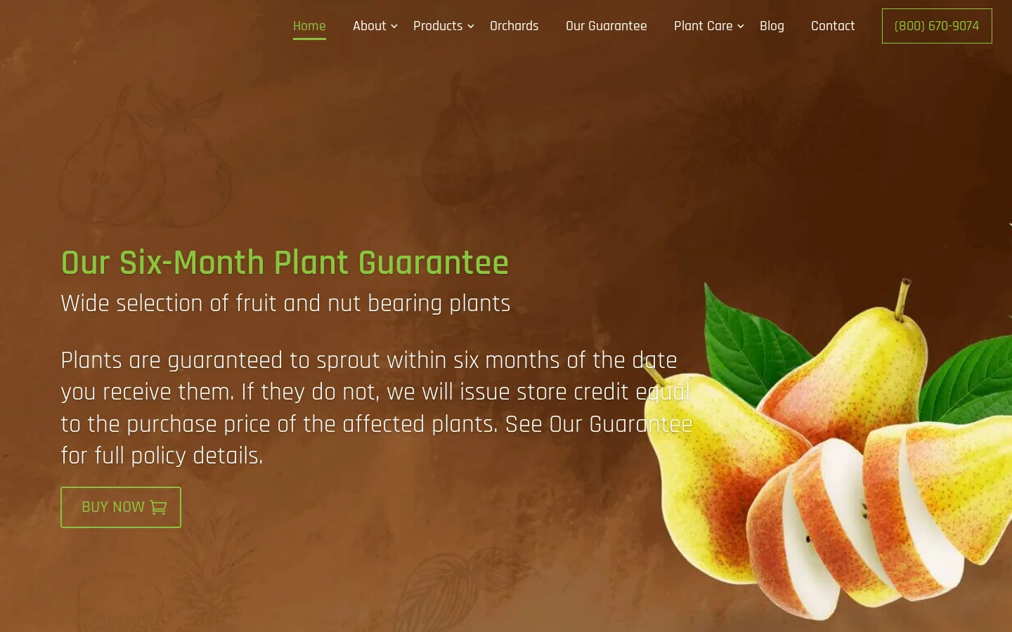Legg Creek Farm Homepage screenshot