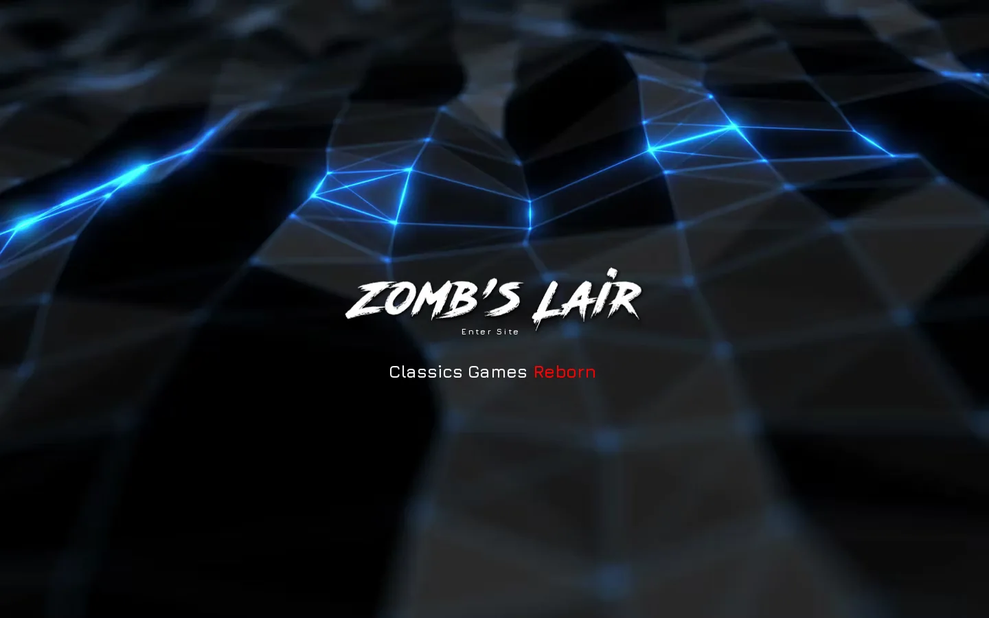 Zomb's Lair Homepage screenshot