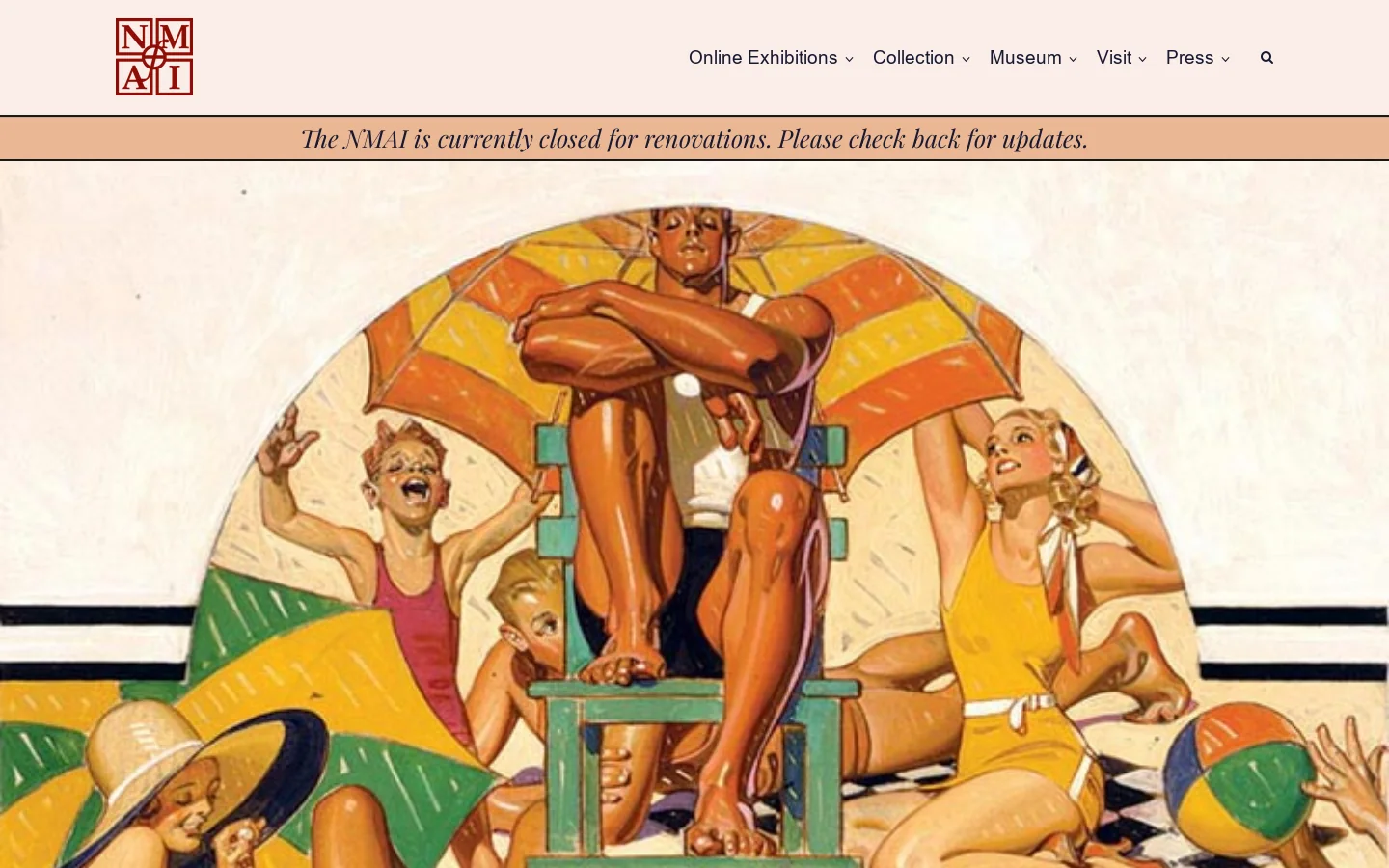 Home - National Museum of American Illustration Homepage screenshot