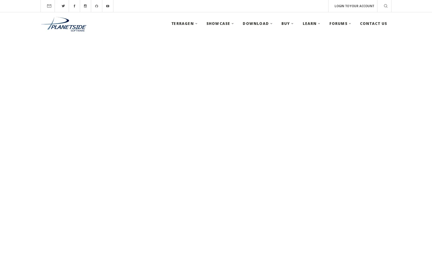 Planetside Software Homepage screenshot