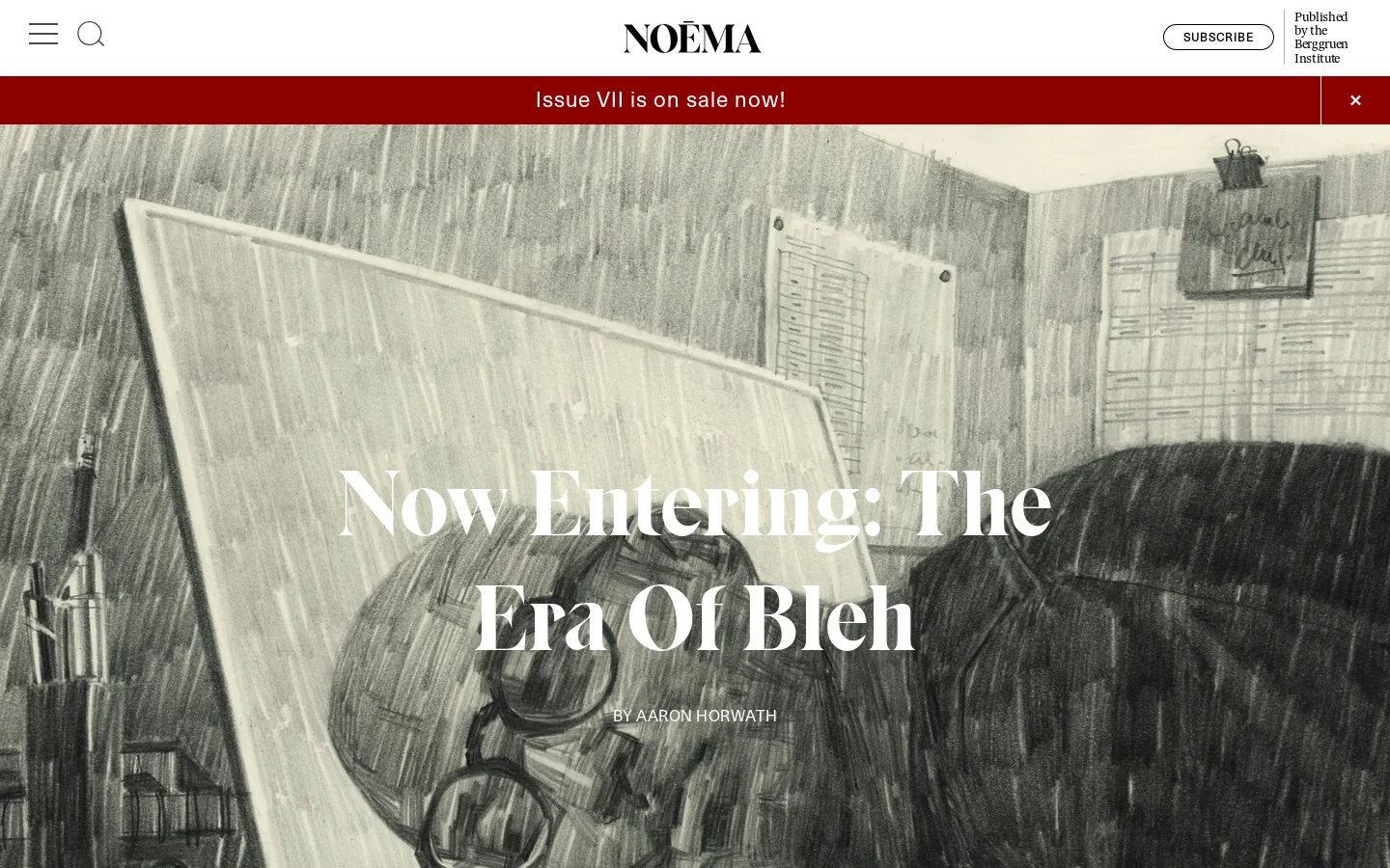 Noema Magazine Homepage screenshot