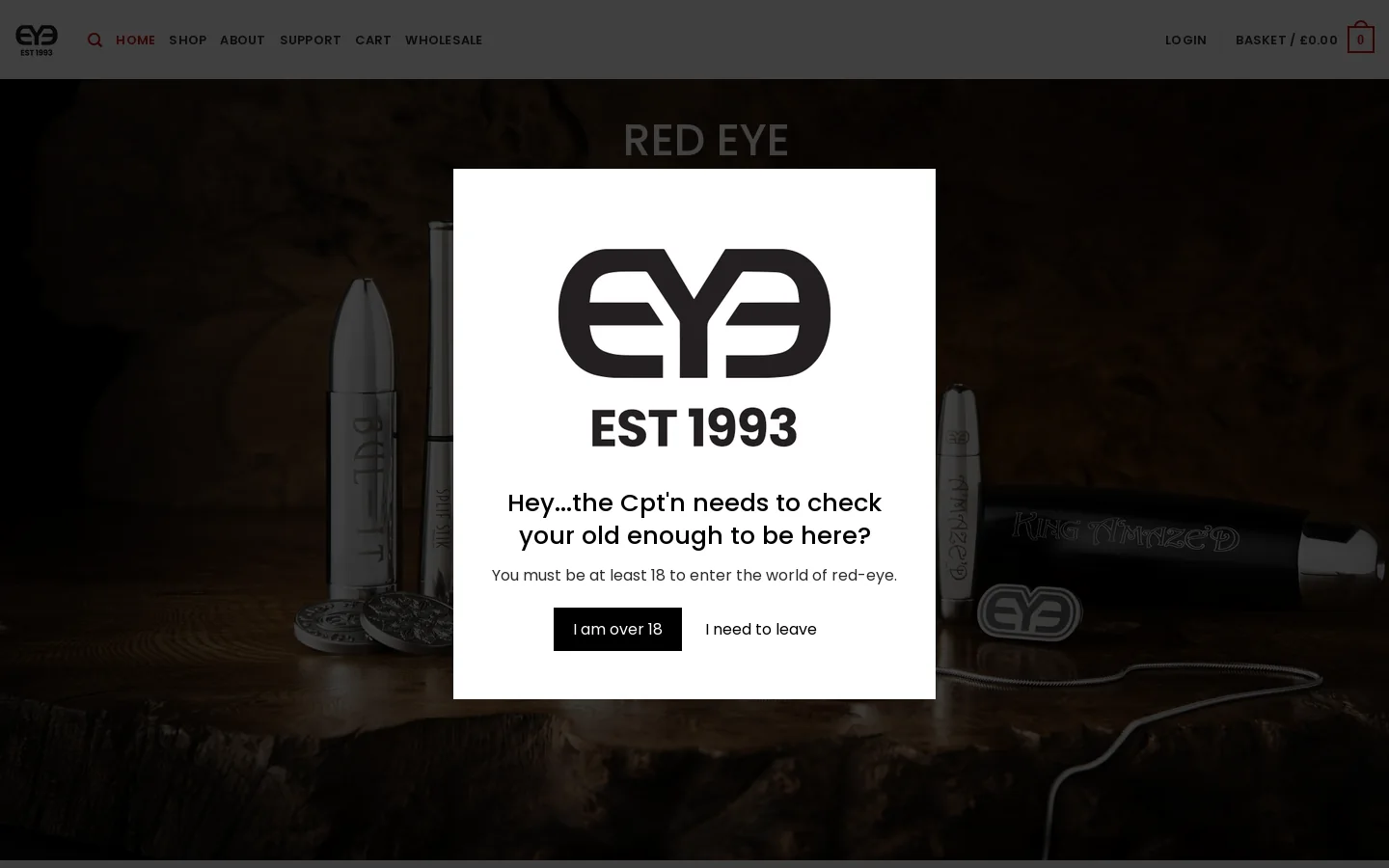 Herb Pipes: Discover The Best in Form & Function from Red-Eye Homepage screenshot