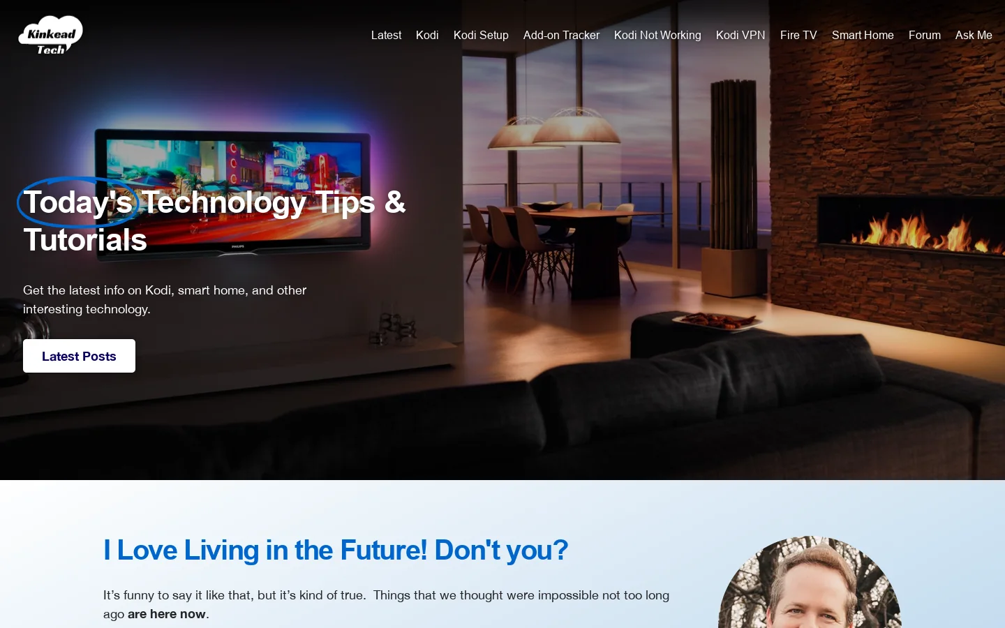 Kinkead Tech Homepage screenshot