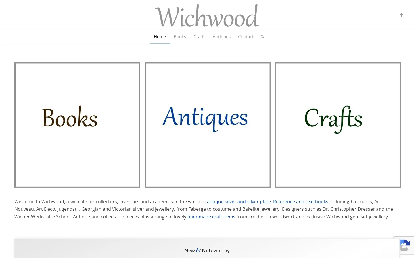 Wichwood Homepage screenshot
