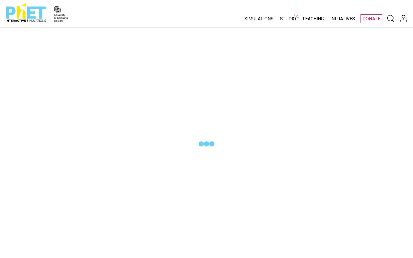 PhET Homepage screenshot