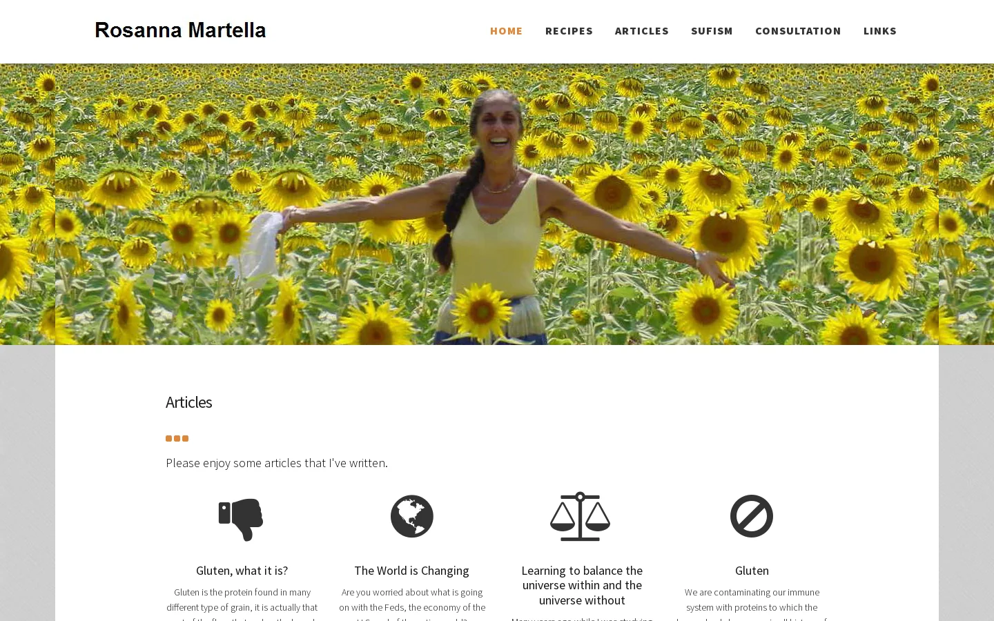 Home Homepage screenshot