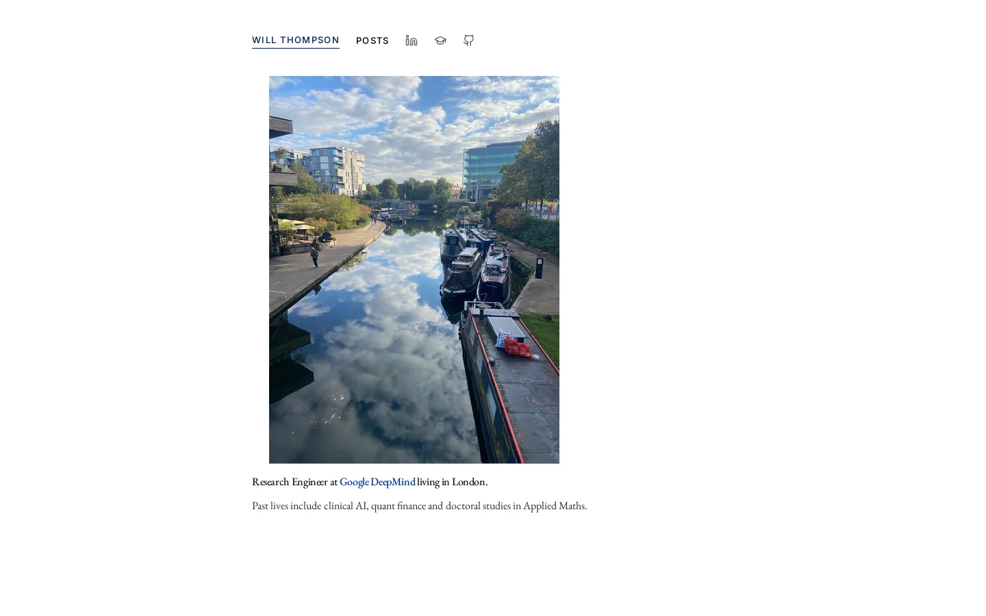 Will Thompson Homepage screenshot