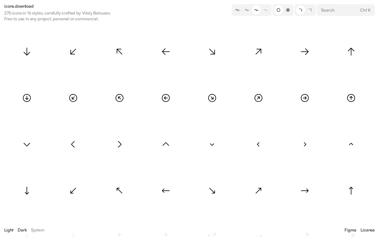 icons.download Homepage screenshot