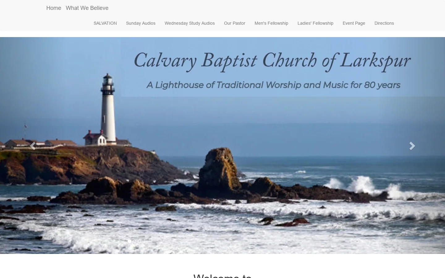 Homepage Homepage screenshot