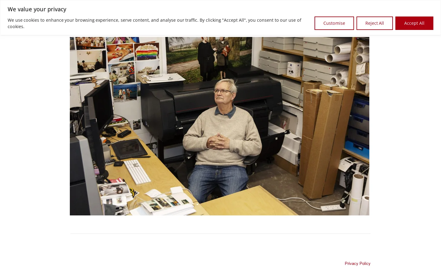 Martin Parr Homepage screenshot