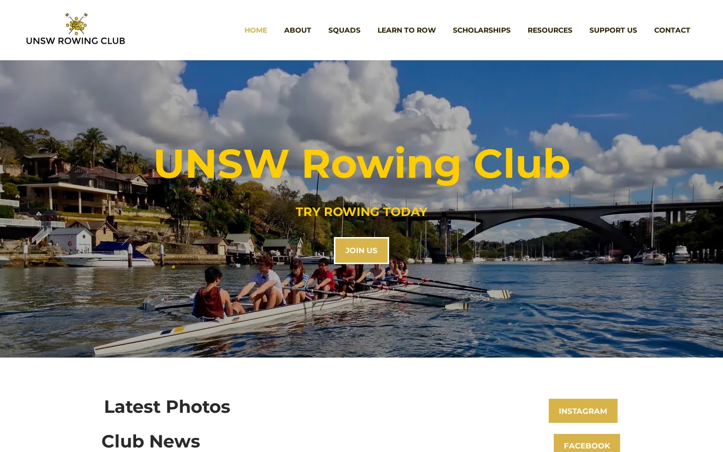 Home Homepage screenshot