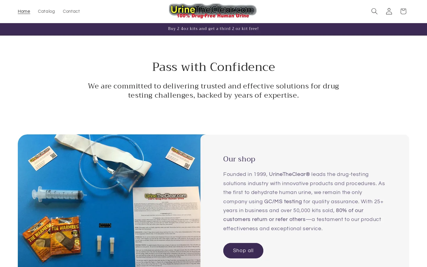 UTC Homepage screenshot
