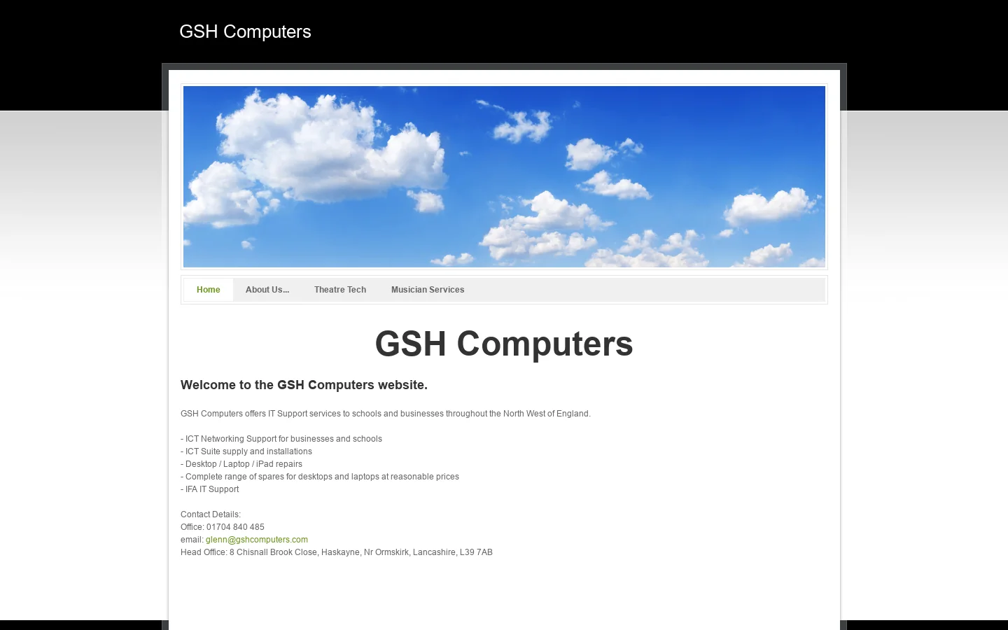 Marshside Road Methodist Church Homepage screenshot