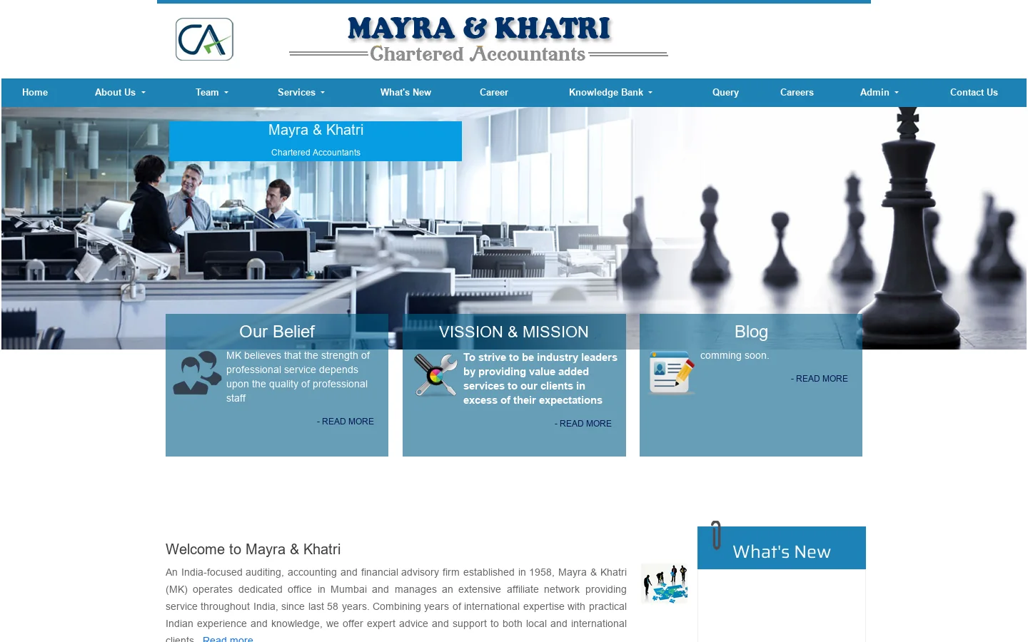 mkindia.com Homepage screenshot